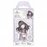 GORJUSS MINI RUBBER STAMP ALL THESE WORDS 55