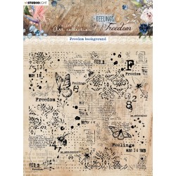 Studio Light • FEELINGS OF FREEDOM - BACKGROUND CLEAR STAMP
