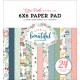 ECHO PARK PAPER LIFE IS BEAUTIFUL 6x6 Paper Pad 15x15cm