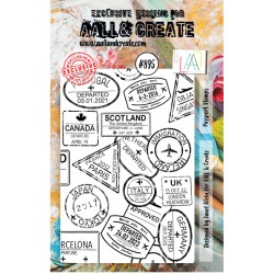 AALL AND CREATE STAMP CLEAR - PASSEPORT STAMPS