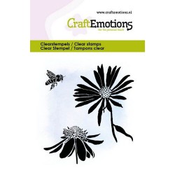 CRAFTEMOTIONS Clear Stamps DAISIES