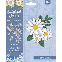 CRAFTERS COMPANION "DELIGHTFUL DAISIES" DIE BLOSSOMING DAISIES