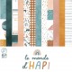 HA-PI Collection LE MONDE D'HAPII, 30,5 x 30,5cm