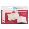 WE R MAKERS BOOK COVER GUIDE PINK BASIC TOOLS