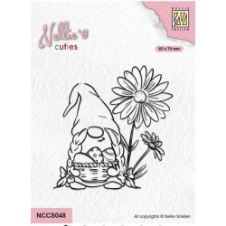 NELLIES CHOICE CLEARSTAMP CUTIES EASTER GNOME