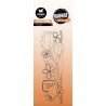 Studio Light • Grunge Collection Clear Stamp Tulips