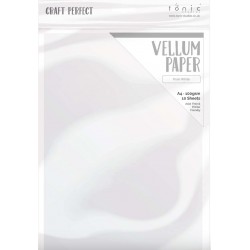 Tonic Studios CRAFT PERFECT PURE WHITE A4 VELLUM PAPER