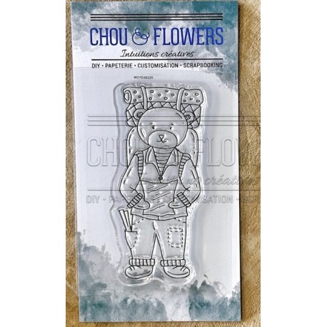 CHOU & FLOWERS TAMPONS CLEAR LE CAMPEUR "GLOBE-TROTTER"