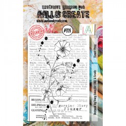 AALL AND CREATE STAMP CLEAR - FLOWER PRESS