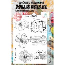 AALL AND CREATE STAMP CLEAR - FLOWER TRIO