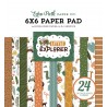 ECHO PARK PAPER Little Explorer 6x6 Paper Pad 15x15cm
