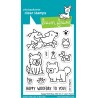 LAWN FAWN CLEAR STAMPS - Yappy Birthday ADD-ON