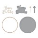 SPELLBINDERS GIANT PARTY BALLOONS Glimmer Hot Foil Plate & Die Set