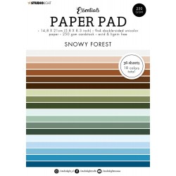 Studio Light Paper pad Essentials SNOWY FOREST 98