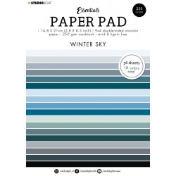 Studio Light Paper pad Essentials WINTER SKY 100