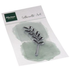 Marianne Design • clear stamps SILHOUETTE ART MISTLETOE