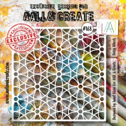 AALL AND CREATE STENCIL - 168 DAISY WHEELS