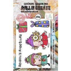 AALL AND CREATE STAMP CLEAR - THE WINTER GIRLS