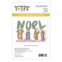 SPELLBINDERS - NOEL CLING RUBBER STAMPS
