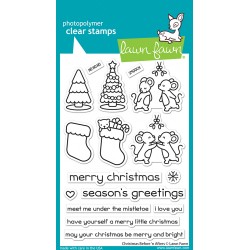 LAWN FAWN CLEAR STAMPS - CHRISTMAS BEFORE 'N AFTERS