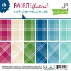 LAWN FAWN PAPER PAD FAVORITE FLANNEL