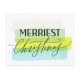 BETTERPRESS MERRIEST CHRISTMAS PRESS PLATE