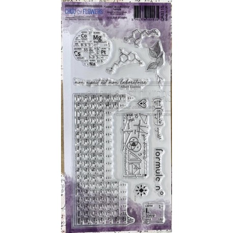 CHOU & FLOWERS TAMPONS CLEAR FORMULE "Cabinet de Curiosités"