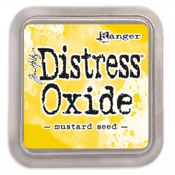 Tim Holtz distress oxide Mustard Seed