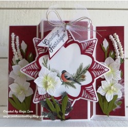 MARIANNE DESIGN CREATABLES BOTANICAL STAR