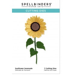 SPELLBINDERS Sunflower Serenade Etched Dies