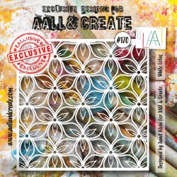 AALL AND CREATE STENCIL - 170 WHITE LOTUS