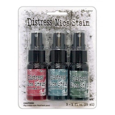 RANGER DISTRESS MICA STAIN SET HOLIDAY 1