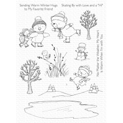 MFT CLEAR STAMPS SY WARM WINTER HUGS