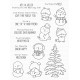 MFT CLEAR STAMPS SNOW HAPPY