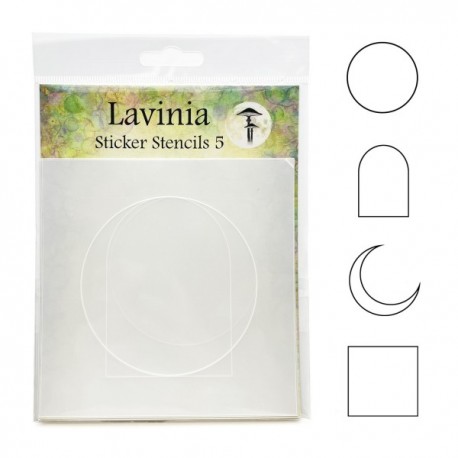 Lavinia Sticker Stencils - 05