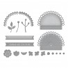 SPELLBINDERS STITCHED KALEIDOSCOPE ARCH ETCHED DIES