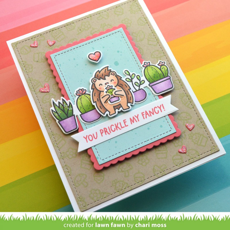 Lawn Fawn - Clear Stamps - All My Heart