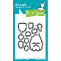 LAWN FAWN DIES - PORCU-PINE FOR YOU ADD-ON