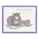 SPELLBINDERS - HOUSE MOUSE KNIT ONE CLING STAMP