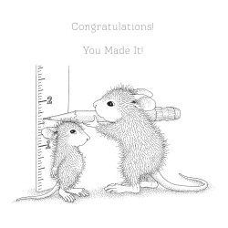 SPELLBINDERS - HOUSE MOUSE THIS TALL CLING STAMP