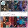CRAFT CONSORTIUM INK DROPS MIDNIGHT PAPER PAD 15 x 15cm