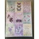 Studio Light DIE-CUT PAPER PAD BEAUTIFUL BUTTERFLY