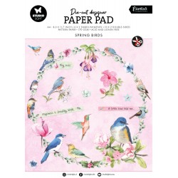 Studio Light DIE-CUT PAPER PAD SPRING BIRDS
