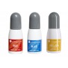 SILHOUETTE MINT Encre BLUE - RED - YELLOW 3 Farben