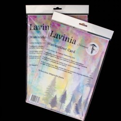 Lavinia Stamps Hot Pressed Watercolour Card - A4 WHITE