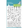 LAWN FAWN CLEAR STAMPS - KANGA-RRIFIC