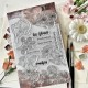 CHOU & FLOWERS TAMPONS CLEAR LES FLEURS "SOLEIL LEVANT"