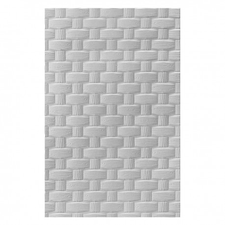 SPELLBINDERS WOVEN 3D EMBOSSING FOLDER