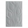 SPELLBINDERS TWIRLING TULIPS 3D EMBOSSING FOLDER