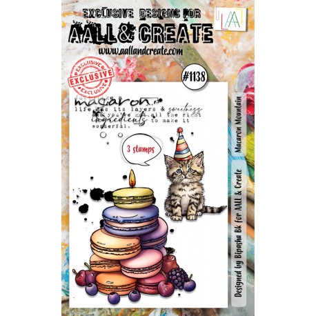 AALL AND CREATE STAMP CLEAR - Macaron Mountain